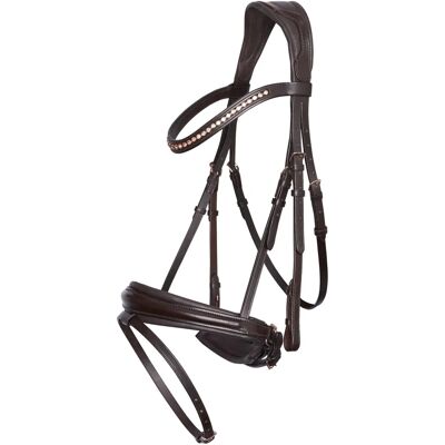 Bridon à mors IRHFria Marron - Bridle - Publicité Bridon à mors IRHFria Marron - Bridle - Publicité