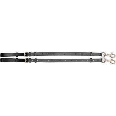 Imperial Riding - IRHCore Black - 15 mm Pony - Side Reins Imperial Riding - IRHCore Black - 15 mm Pony - Side Reins