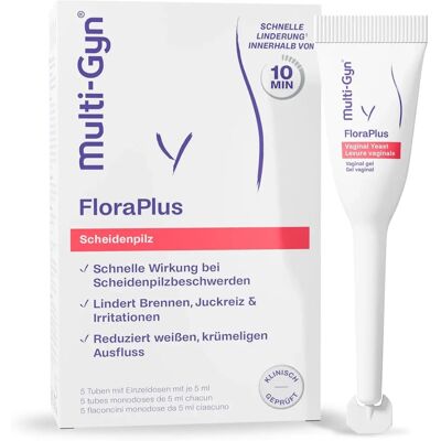 Multi-Gyn Floraplus Vaginalgel - Vorbeugung & Pflege Multi-Gyn Floraplus Vaginalgel - Vorbeugung & Pflege