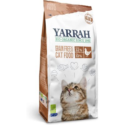 Nourriture Bio Yarrah pour Chats sans Céréales - 2,4kg - Publicité Nourriture Bio Yarrah pour Chats sans Céréales - 2,4kg - Publicité