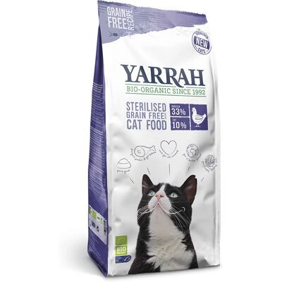 Nourriture bio pour chats adultes Yarrah - Poulet & Poisson - 700g - Publicité Nourriture bio pour chats adultes Yarrah - Poulet & Poisson - 700g - Publicité