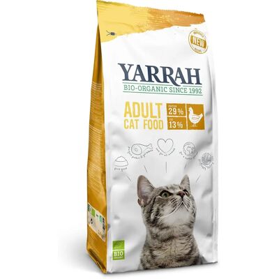 Nourriture bio pour chats Yarrah 10kg - Complète et Nutritive - Publicité Nourriture bio pour chats Yarrah 10kg - Complète et Nutritive - Publicité