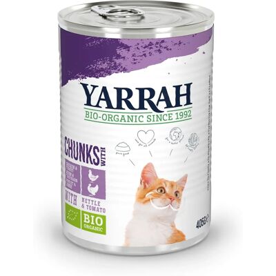 Yarrah Comida húmeda orgánica para gatos - Carne y verduras Yarrah Comida húmeda orgánica para gatos - Carne y verduras