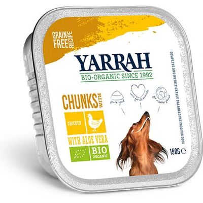 Comida húmeda Yarrah Orgánica de Pollo, Ortiga y Tomate - Pack Ahorro Comida húmeda Yarrah Orgánica de Pollo, Ortiga y Tomate - Pack Ahorro