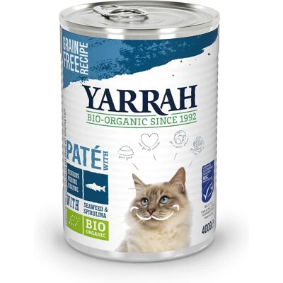 Yarrah Pâté Orgánico - Comida para Gatos - 12x400g Yarrah Pâté Orgánico - Comida para Gatos - 12x400g