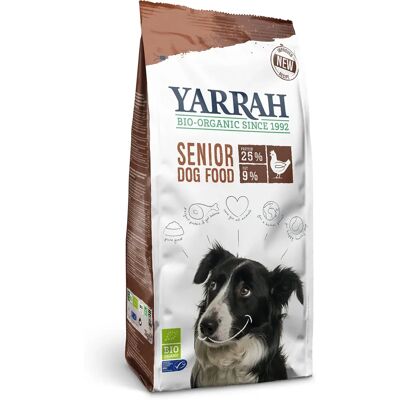 Comida orgánica para perros senior Yarrah - Pollo y pescado - Completa y natural Comida orgánica para perros senior Yarrah - Pollo y pescado - Completa y natural