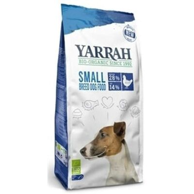 Nourriture Bio Yarrah pour Petites Races - Poulet & Poisson - Publicité Nourriture Bio Yarrah pour Petites Races - Poulet & Poisson - Publicité