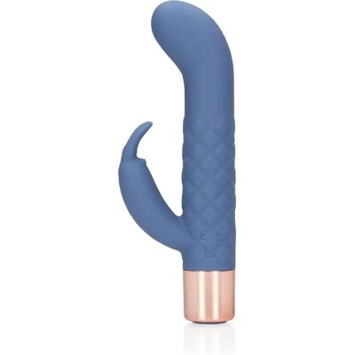 Loveline Mini Rabbit Vibrator - Bleu - Vibrateur Loveline Mini Rabbit Vibrator - Bleu - Vibrateur