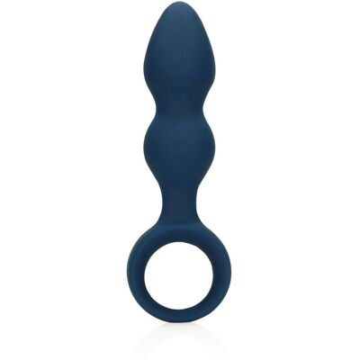 Loveline Baltic Blue Teardrop Anal Plug - Grand Loveline Baltic Blue Teardrop Anal Plug - Grand