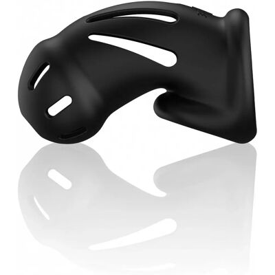ManCage Modèle 27 - Cage de chasteté en silicone ultra doux - Noir ManCage Modèle 27 - Cage de chasteté en silicone ultra doux - Noir