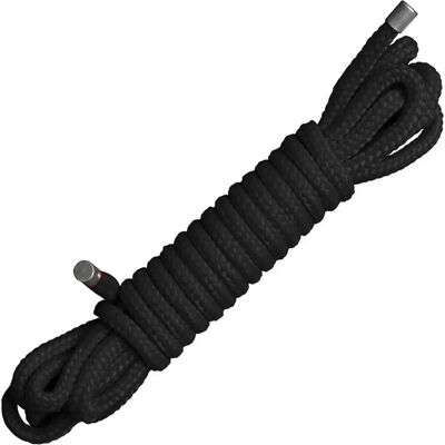 Ouch Corde de Bondage - 10 M Noire - BDSM - Corde de Bondage Ouch Corde de Bondage - 10 M Noire - BDSM - Corde de Bondage