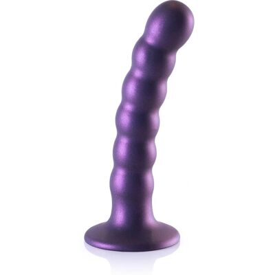 Ouch! Dildo G-spot - 13 cm, Fialové, Žebrované, Silikon Ouch! Dildo G-spot - 13 cm, Fialové, Žebrované, Silikon
