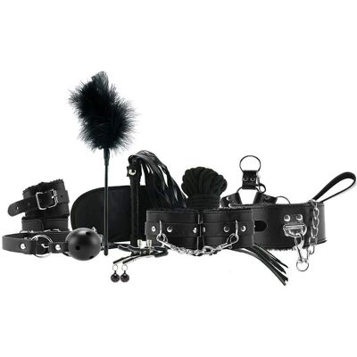 Kit Bondage Ouch! - Noir, Rose, Violet Kit Bondage Ouch! - Noir, Rose, Violet