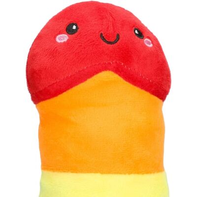 S-Line Pénis en peluche arc-en-ciel 30cm - Cadeau amusant S-Line Pénis en peluche arc-en-ciel 30cm - Cadeau amusant