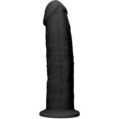 Realrock Godemichet en silicone - Noir - 14,5cm Realrock Godemichet en silicone - Noir - 14,5cm