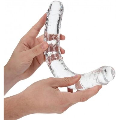 RealRock Dildo Double 34cm - Transparent Réaliste RealRock Dildo Double 34cm - Transparent Réaliste