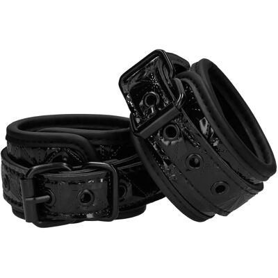 Menottes de Luxe Ouch! - Noir Accessoire BDSM Menottes de Luxe Ouch! - Noir Accessoire BDSM