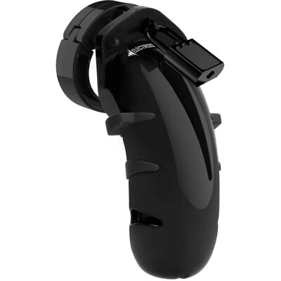 Cage de Chasteté E-Stimulation Cock Cage Noir Cage de Chasteté E-Stimulation Cock Cage Noir