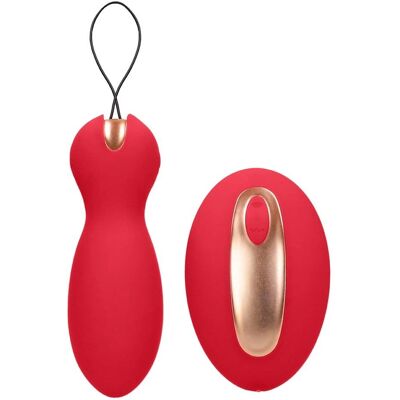 Uovo Vibrante e Stimolatore Purity - Rosso - Giocattolo Sessuale 2-in-1 Uovo Vibrante e Stimolatore Purity - Rosso - Giocattolo Sessuale 2-in-1