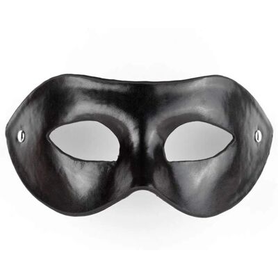 Ouch! Masque Yeux Amande Noir - Masque en Cuir Synthétique pour Rôles Ouch! Masque Yeux Amande Noir - Masque en Cuir Synthétique pour Rôles