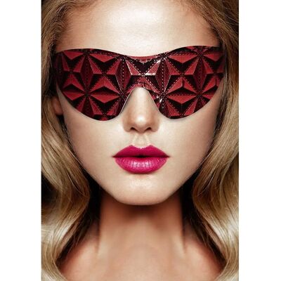 Ouch! Masque de luxe rouge - Jeux de soumission Ouch! Masque de luxe rouge - Jeux de soumission