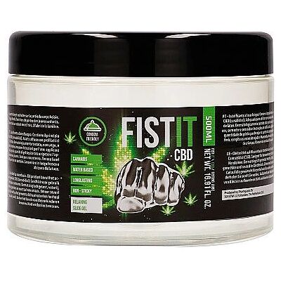 Lubricante de agua con CBD Shots Fist It Turquesa - Fisting Lubricante de agua con CBD Shots Fist It Turquesa - Fisting