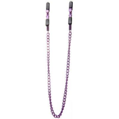 Pinces à Tétons Ajustables - Noir, Argent, Rose, Violet - Accessoire BDSM Pinces à Tétons Ajustables - Noir, Argent, Rose, Violet - Accessoire BDSM