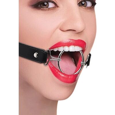 Bouche-gorge XL Ouch! - Noir - Gag BDSM Bouche-gorge XL Ouch! - Noir - Gag BDSM