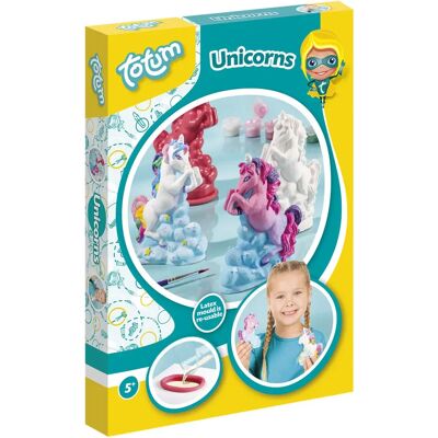 Totum Einhorn-Gipsset - Kreativ Bastelset für Kinder Totum Einhorn-Gipsset - Kreativ Bastelset für Kinder
