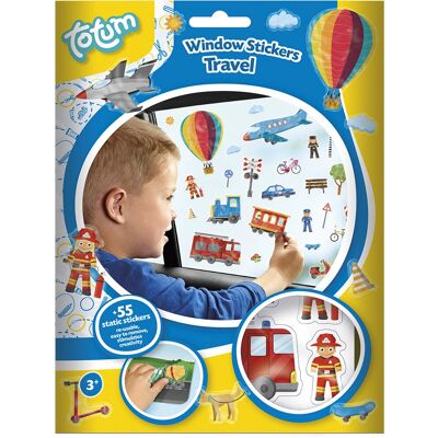 Totum Fenstermalsticker Verkehr Junior - Fensteraufkleber Totum Fenstermalsticker Verkehr Junior - Fensteraufkleber