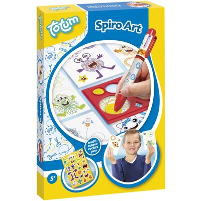 Totum 29804 - Zeichen-Set mit 6 Stiften & Aufklebern für Kinder Totum 29804 - Zeichen-Set mit 6 Stiften & Aufklebern für Kinder