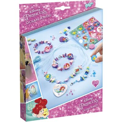 Totum Princesses Disney Ocean Bijoux - Kit de Création - Publicité Totum Princesses Disney Ocean Bijoux - Kit de Création - Publicité