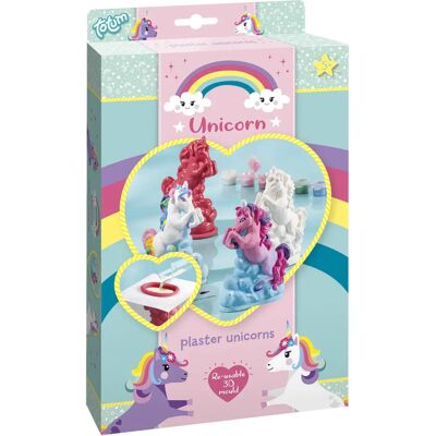 Totum Einhorn Gips Gießen - Wiederverwendbare Silikonform - Kinder Bastelset Totum Einhorn Gips Gießen - Wiederverwendbare Silikonform - Kinder Bastelset