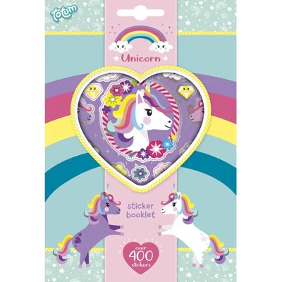 Totum Einhorn Stickerbuch - 4 Blätter für Kinder Totum Einhorn Stickerbuch - 4 Blätter für Kinder