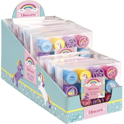 Tampons auto-encreurs Licorne Totum - Ensemble de tampons pour enfants Tampons auto-encreurs Licorne Totum - Ensemble de tampons pour enfants