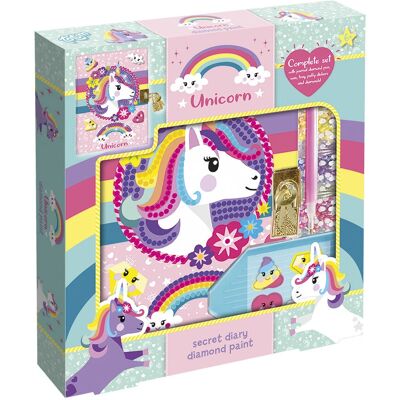 Totum Einhorn Geheimtagebuch mit Diamantmalerei Totum Einhorn Geheimtagebuch mit Diamantmalerei