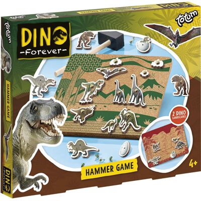 Totum Dino Forever Spielset - Dinosaurierfiguren und Korkwand Totum Dino Forever Spielset - Dinosaurierfiguren und Korkwand