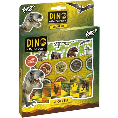 Totum Dino Sticker-Set - Dinosaurie Themen für Kinder Totum Dino Sticker-Set - Dinosaurie Themen für Kinder