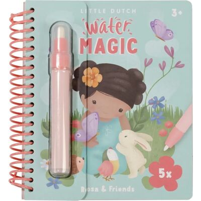 Little Dutch Roze Water Kleurboek - Herbruikbaar Watertekenboek voor Kinderen Little Dutch Roze Water Kleurboek - Herbruikbaar Watertekenboek voor Kinderen