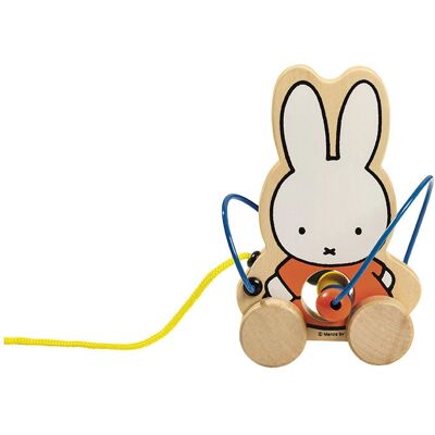 Miffy 17001 Trek- & Schuifspel - Trek & Schuif Speelgoed Miffy 17001 Trek- & Schuifspel - Trek & Schuif Speelgoed