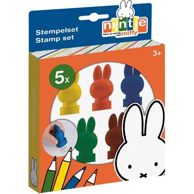Nijntje Selbstinktende Stempel - Kreatives Kinderset Nijntje Selbstinktende Stempel - Kreatives Kinderset