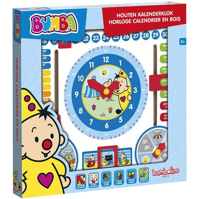 Bumba 19131 Leerzaam Speelgoed - Houten Kalenderklok - Geschikt voor 3-8 jaar Bumba 19131 Leerzaam Speelgoed - Houten Kalenderklok - Geschikt voor 3-8 jaar