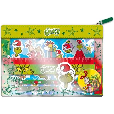 Totum Multi-color Grinch Pencil Case - Pencil Case Totum Multi-color Grinch Pencil Case - Pencil Case