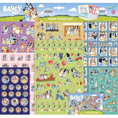 Bluey Sticker Set XL - Kids' Decals Bluey Sticker Set XL - Kids' Decals