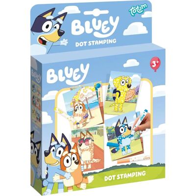 Totum Bluey Stempel und Malbuch - Kreatives Spielzeug - Bluey Figuren Totum Bluey Stempel und Malbuch - Kreatives Spielzeug - Bluey Figuren