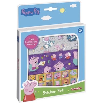 Peppa Pig Kinderaufkleber - Glitter, 3D, Normal Peppa Pig Kinderaufkleber - Glitter, 3D, Normal