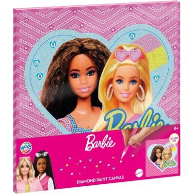 Toile de peinture diamant Creative Craft Group - Barbie Multicolore - Publicité Toile de peinture diamant Creative Craft Group - Barbie Multicolore - Publicité