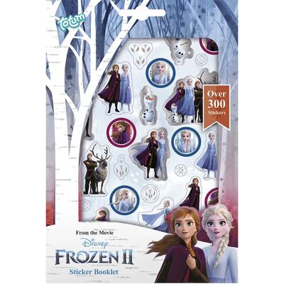 Totum Frozen 2 Stickerbuch - 4 Blätter, Kinderaufkleber Totum Frozen 2 Stickerbuch - 4 Blätter, Kinderaufkleber