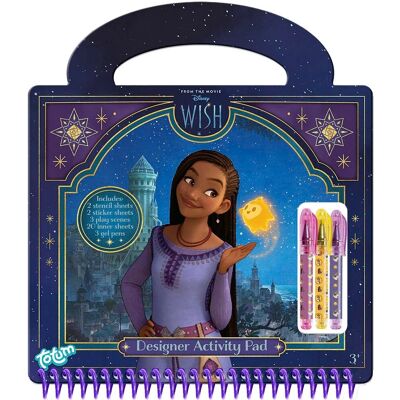 Set de Arte Wish de Disney - Kit de Dibujo Creativo para Niños Set de Arte Wish de Disney - Kit de Dibujo Creativo para Niños