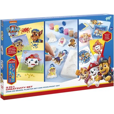 Totum PAW Patrol 3 In 1 Creativity Set - Creative, colorful, versatile Totum PAW Patrol 3 In 1 Creativity Set - Creative, colorful, versatile